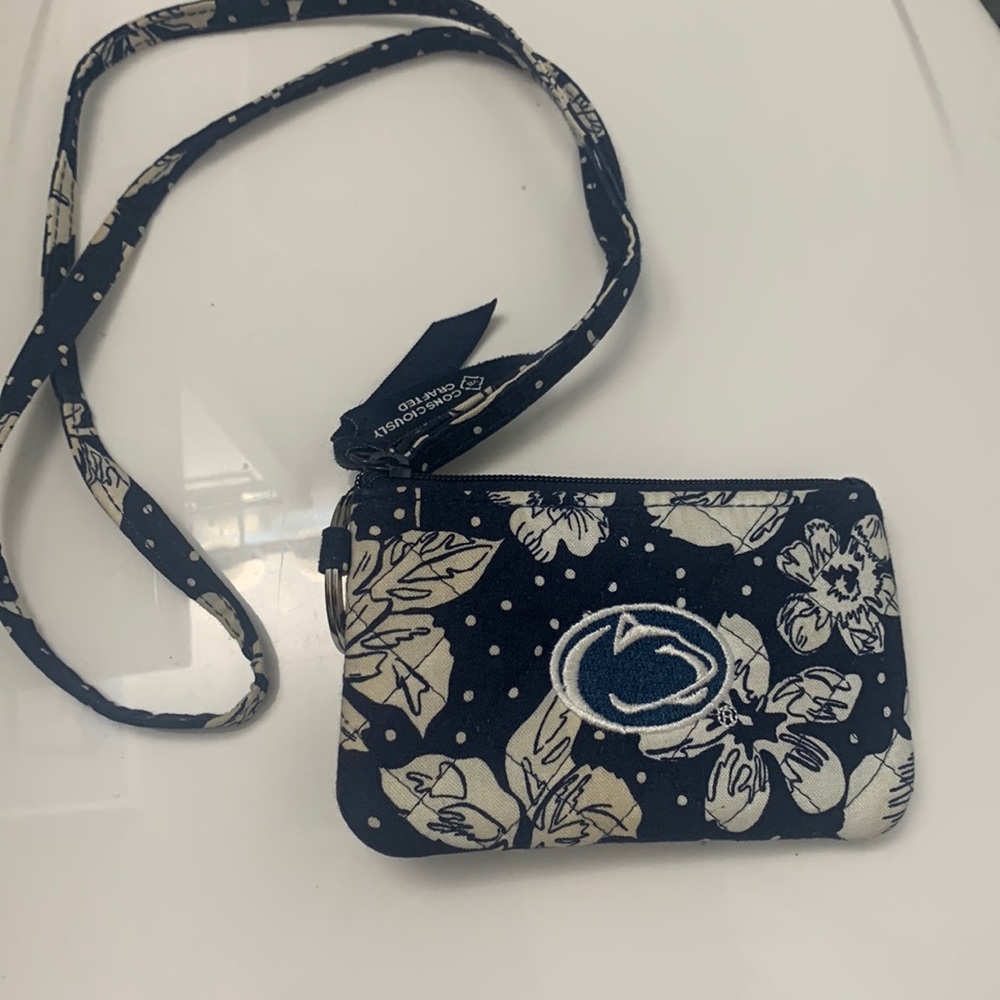 Penn State Embroidered Vera Bradley Lanyard